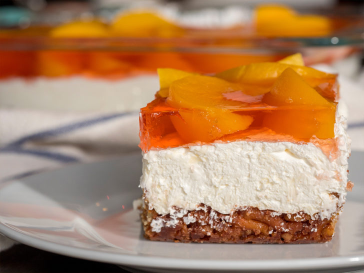 Retro Recipe: Peaches & Cream Jello