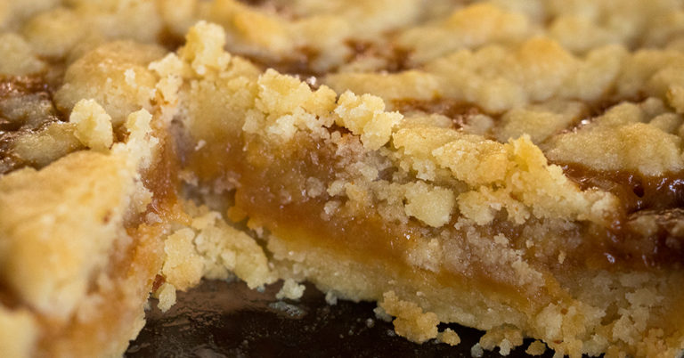Salted Caramel Butter Bars