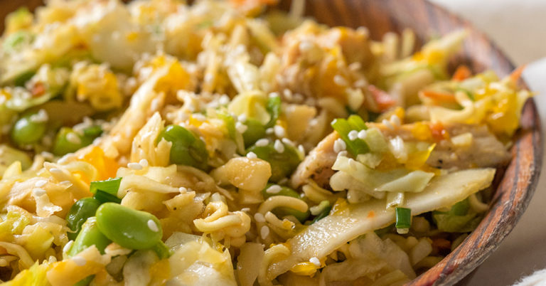 Asian Ramen Noodle Salad