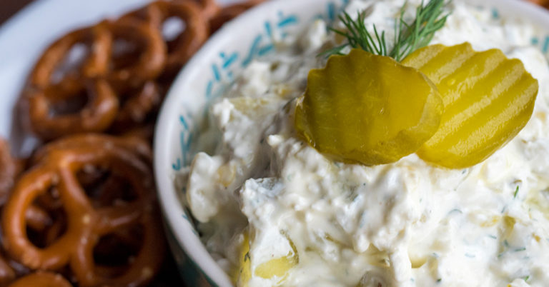 Crunchy Pickle Dip