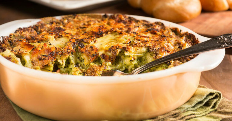 Cheesy Broccoli Pasta Casserole