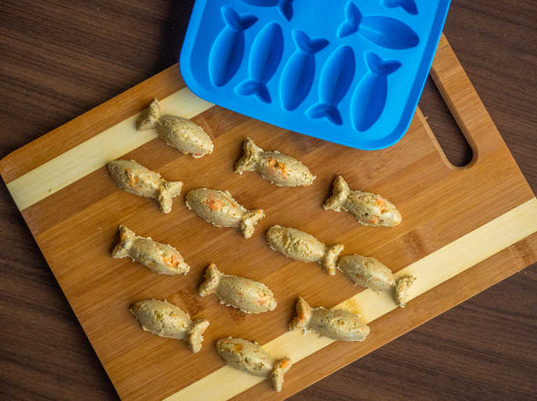 Salmon And Sweet Potato Cat Treats