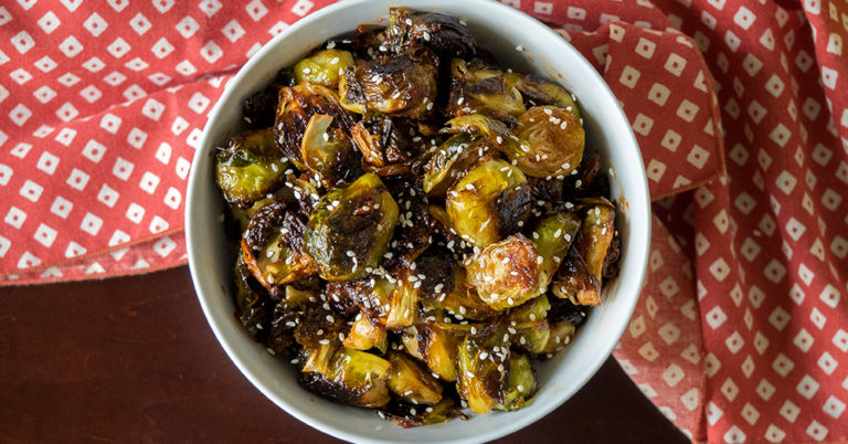 Crispy Asian Brussels Sprouts