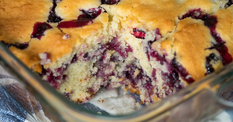 Buttermilk Blueberry Breakfast Bake