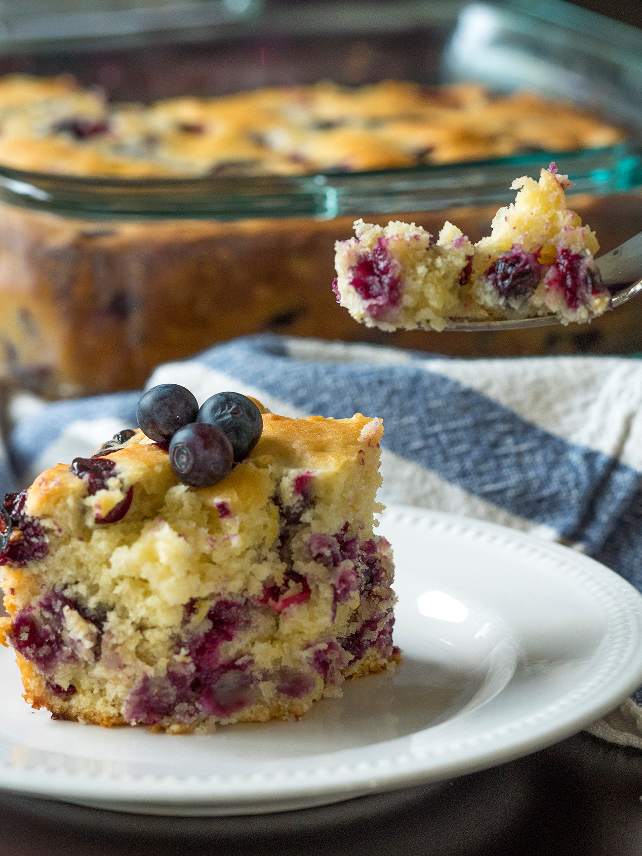 Buttermilk Blueberry Breakfast Cake Vertical 4 | 12 Tomatoes