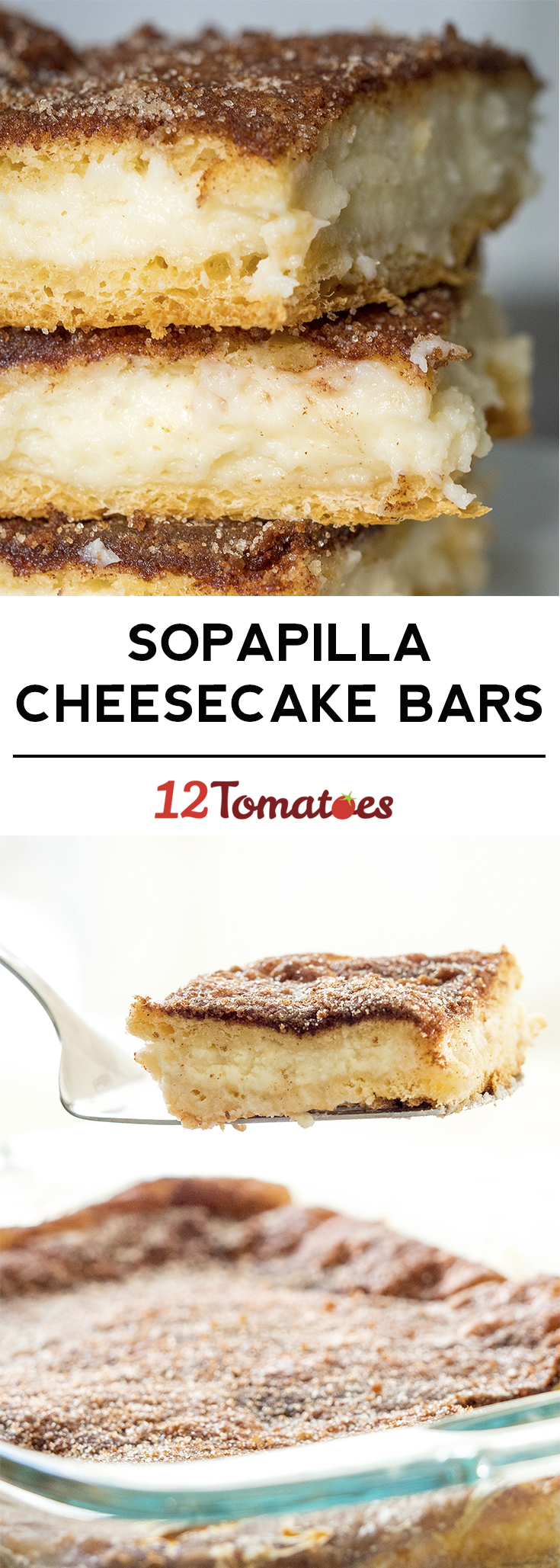 Sopapilla Cheesecake Bars-image