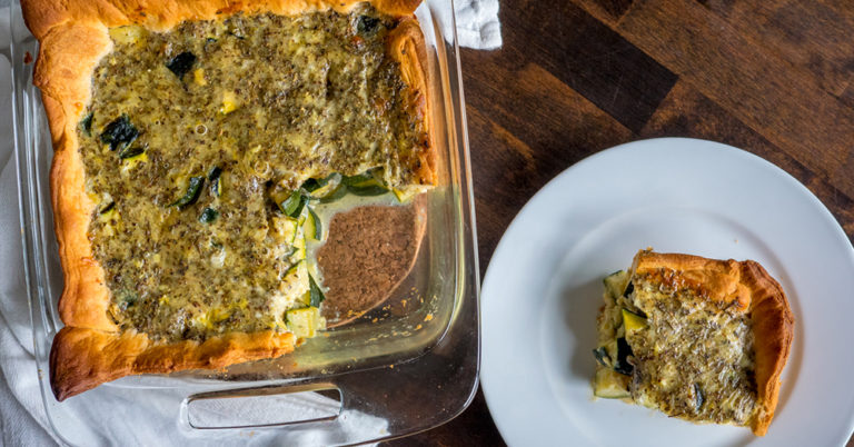 Cheesy Zucchini Bake