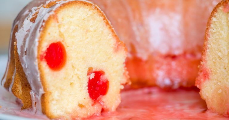 Shirley Temple Bundt Cake