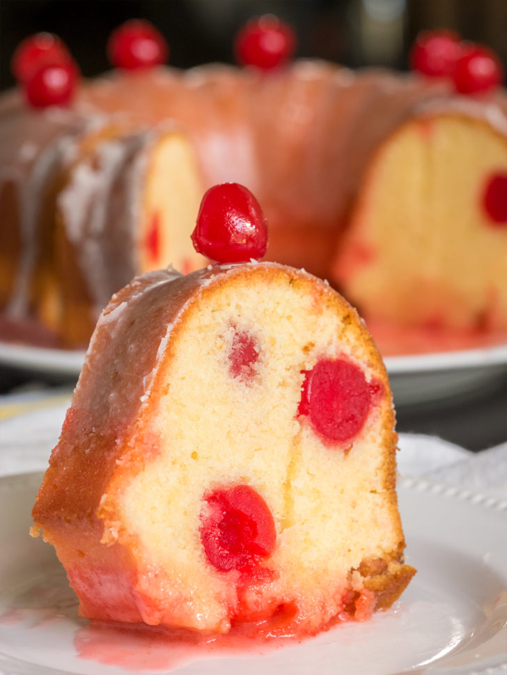 Cherry Swirl Bundt Cake - Tutti Dolci Baking Recipes
