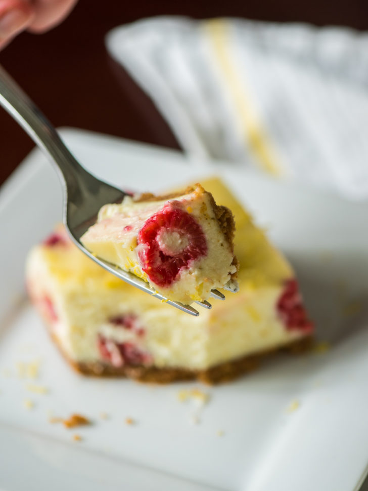 Lemon-Raspberry Cream Cheese Bars