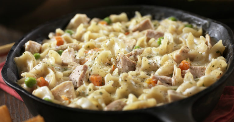 One Skillet Tuna Casserole