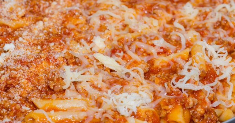 Super Easy Baked Ziti
