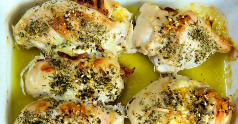 Stuffed Herb Chicken