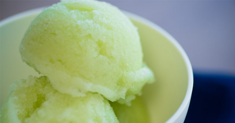 Honeydew Sorbet