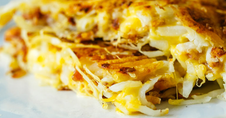 Hash Brown Grilled Cheese