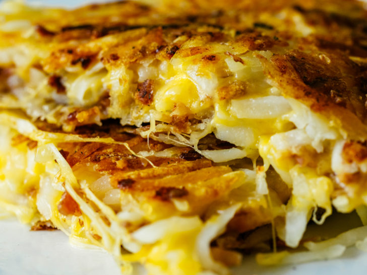 Crispy and Cheesy Hash Browns