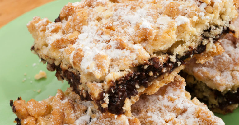 Chocolate Crumble Bars