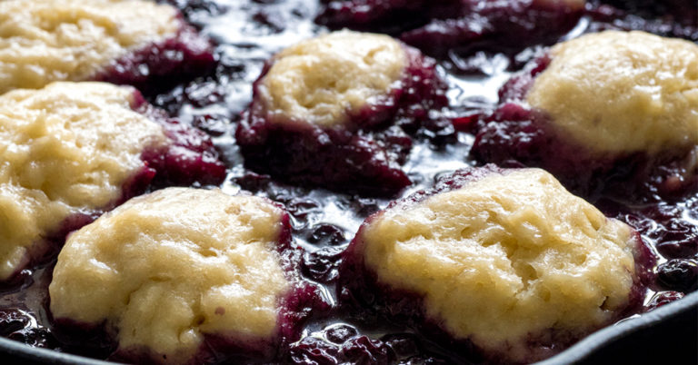 Summer Blueberry Slump