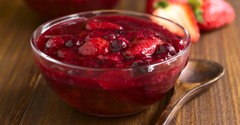 Red Berry Pudding