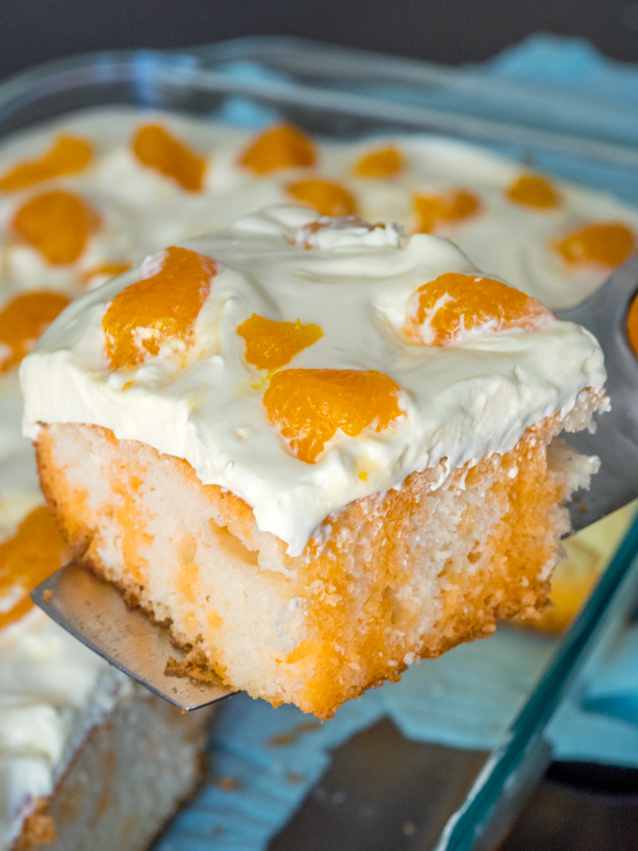 Creamsicle Cake (orange flavoured cake, venetian cream & mandarin filling,  orange flavoured buttercream icing) - Mariposa Market