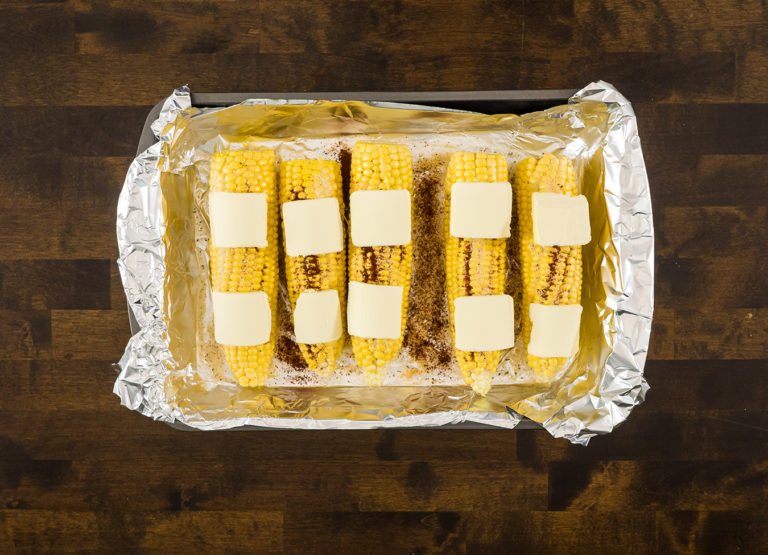 The Most Amazing Oven-Roasted Corn