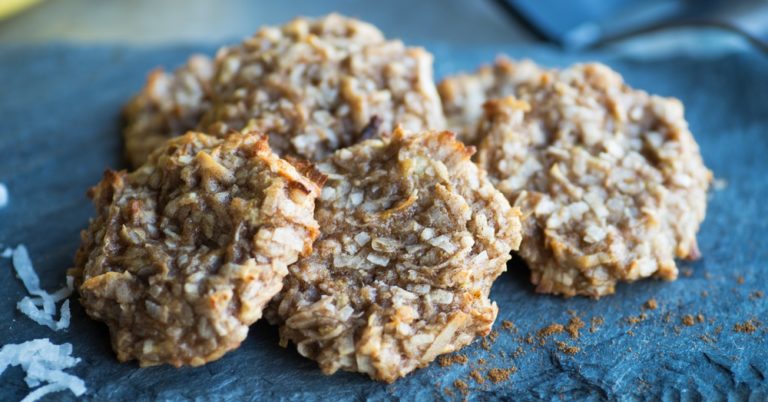 Healthy Banana Breakfast Cookies
