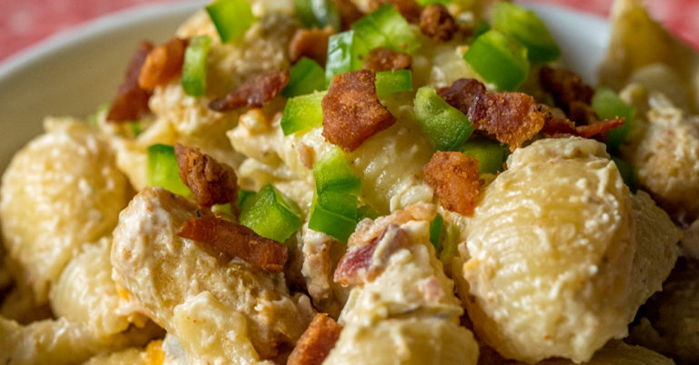 Jalapeño Popper Macaroni Salad