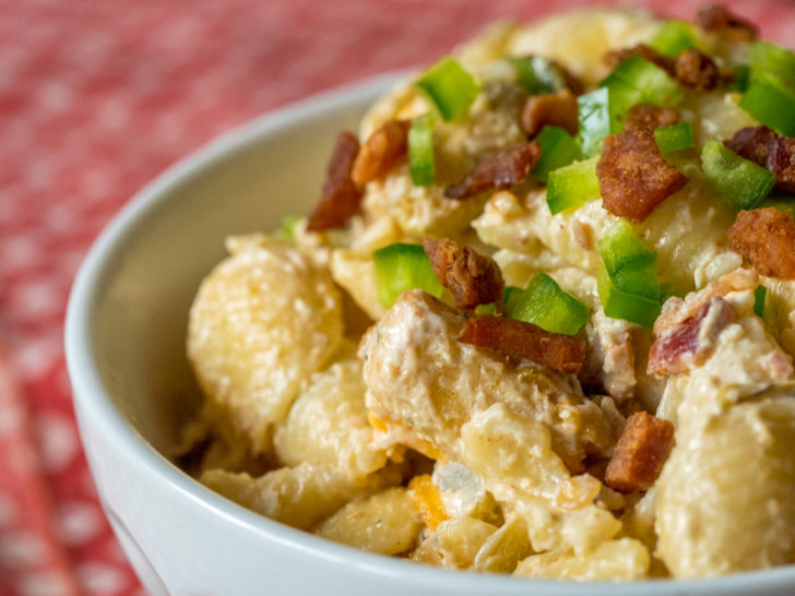 Jalapeño Popper Macaroni Salad | 12 Tomatoes