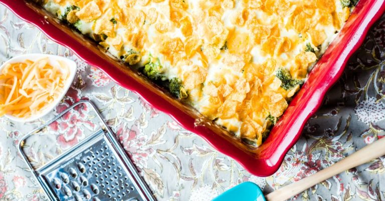 Creamy and Crunchy Chicken Casserole