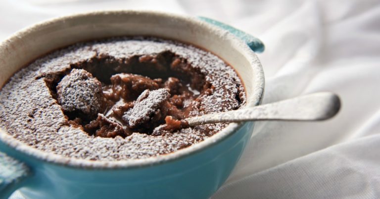 Ooey Gooey Brownie Pudding