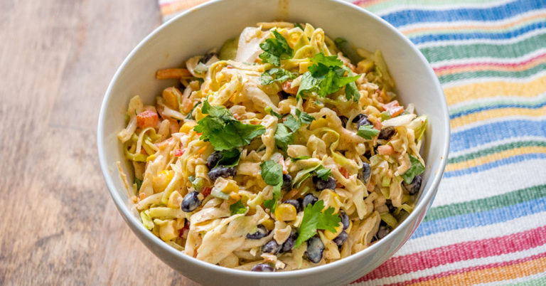 Mexican Corn Coleslaw