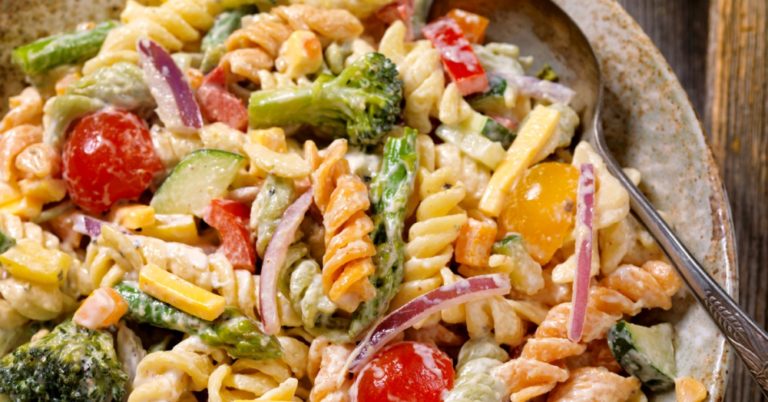 Creamy Poolside Pasta Salad