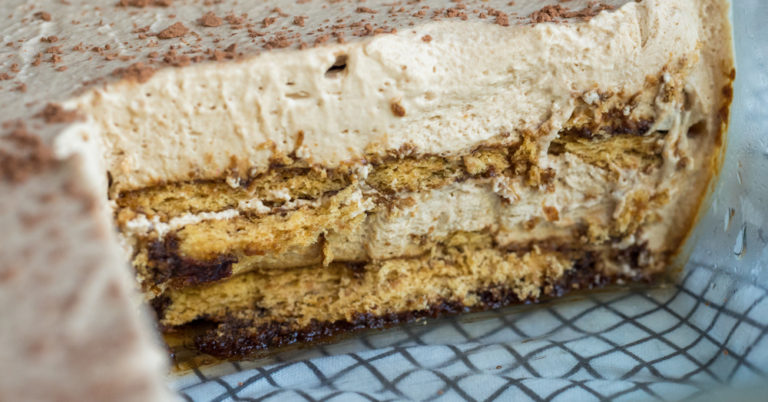 Cool and Creamy Coffee Icebox Cake