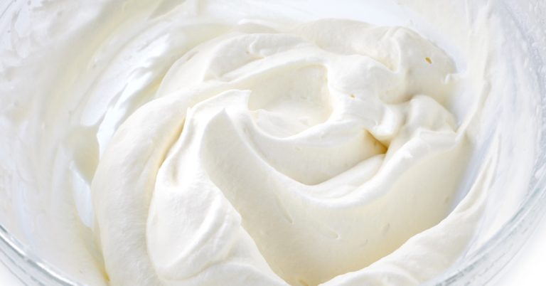 The Best Whipped Cream Frosting