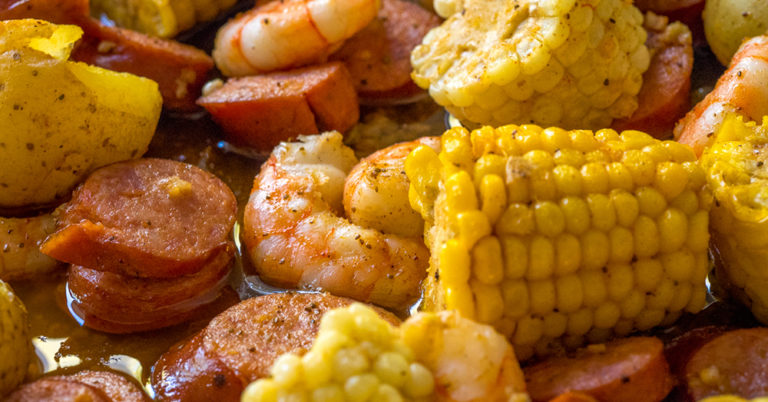 Sheet Pan Shrimp Boil