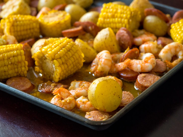 Sheet Pan Shrimp Boil - Damn Delicious