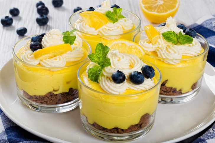 lemon dessert cups