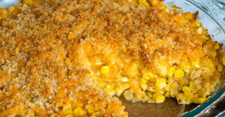 Cheddar Sweet Corn Pie