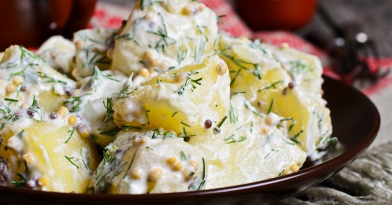 Mustard And Dill Potato Salad