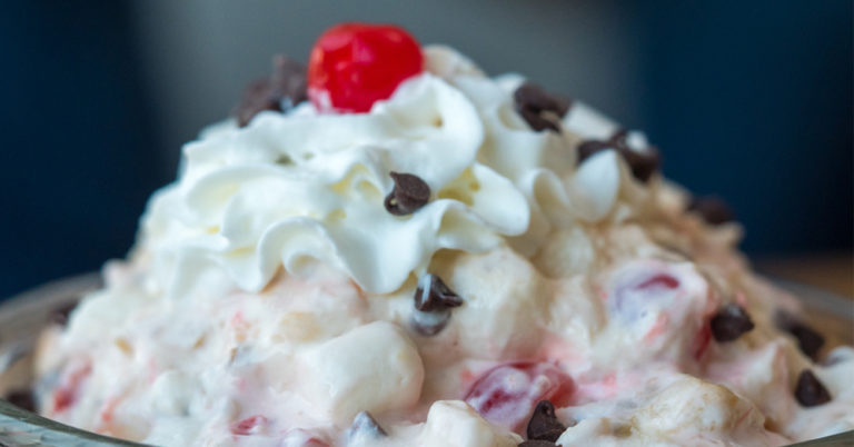 Banana Split Fluff Salad