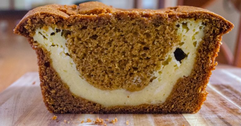Pumpkin Cream Cheese Bread