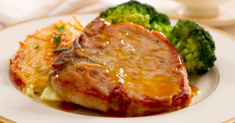Baked Honey Mustard Pork Chops