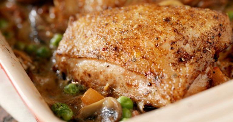 Chicken Marsala Bake