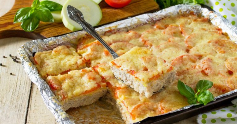 Cheesy Turkey And Veggie Casserole