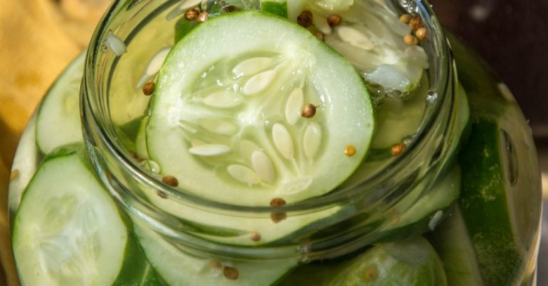 Bread And Butter Fridge Pickles