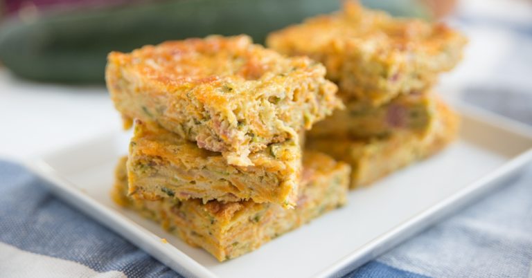 Savory Zucchini Breakfast Cake