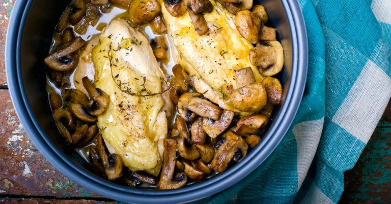 Savory Chicken And Mushrooms