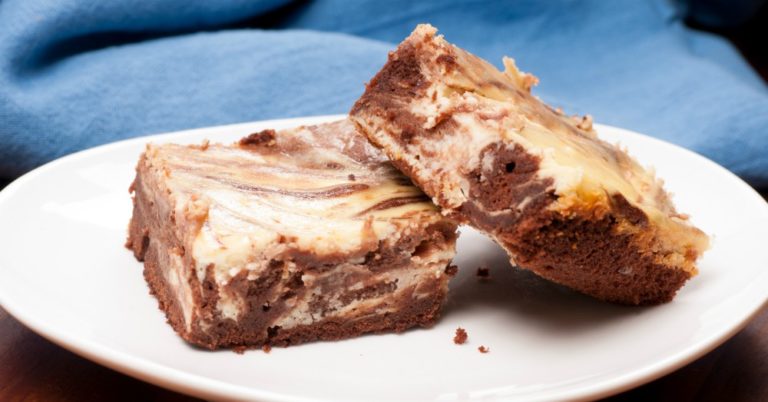 Caramel Cheesecake Swirl Brownies
