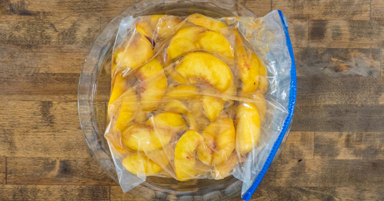 Peach Pie Freezer Filling