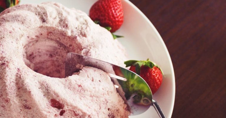 Super Simple Strawberry Charlotte